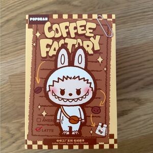 Popbean Coffee Factory Plush Pendant